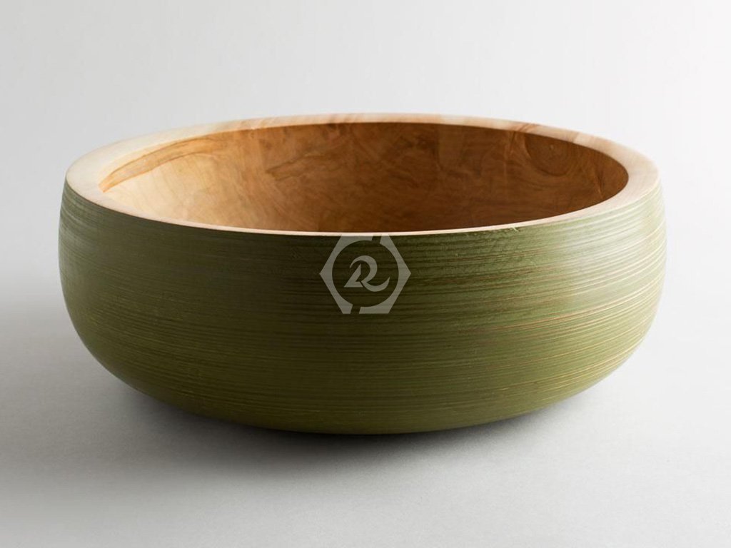 數(shù)控木工車床加工木碗樣品