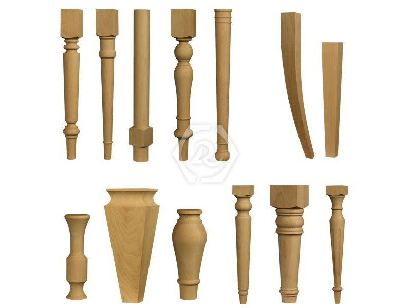 全自動(dòng)上下料木工車床加工樣品